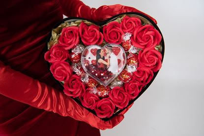 Снимка на Кутия Red Luxury Heart