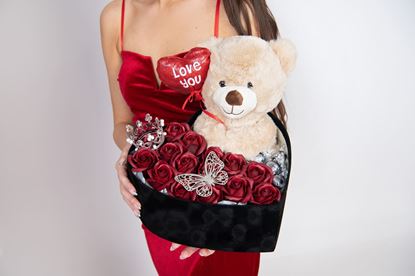 Снимка на Кутия Luxury Heart LOVE YOU