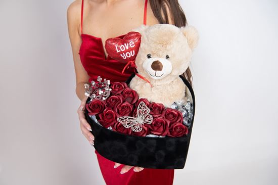 Снимка на Кутия Luxury Heart LOVE YOU